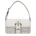 White Leather Shoulder Bag