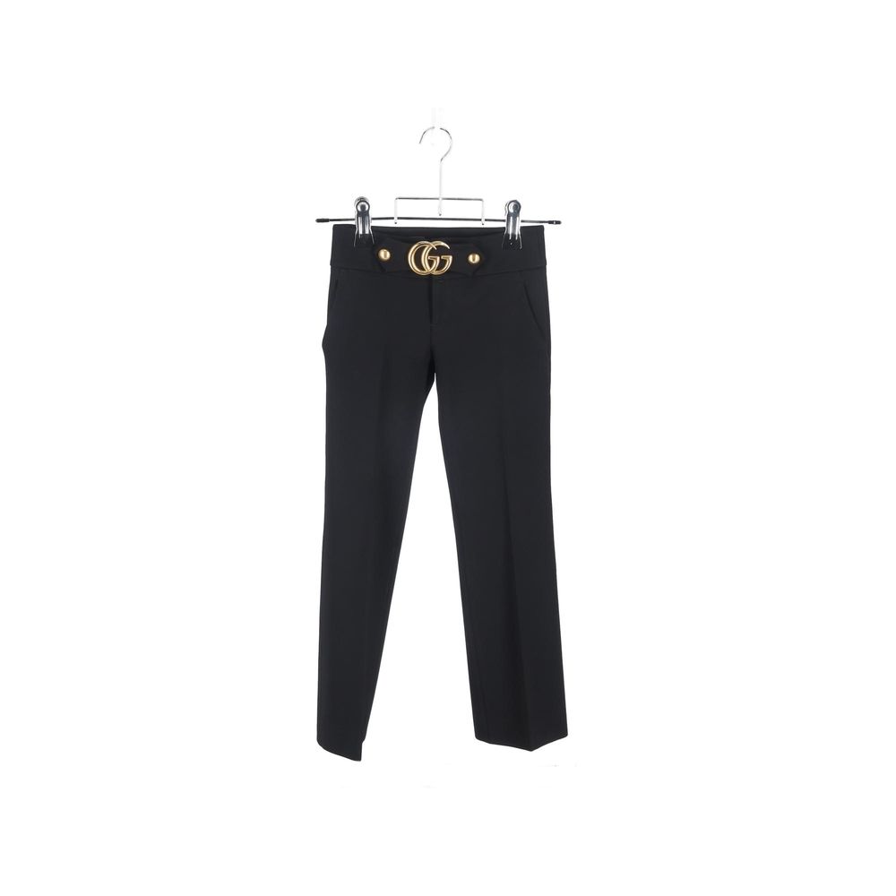Black Viscose Dress Pants