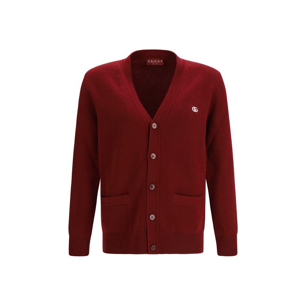 Bordeaux Wool Cardigan