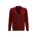 Bordeaux Wool Cardigan