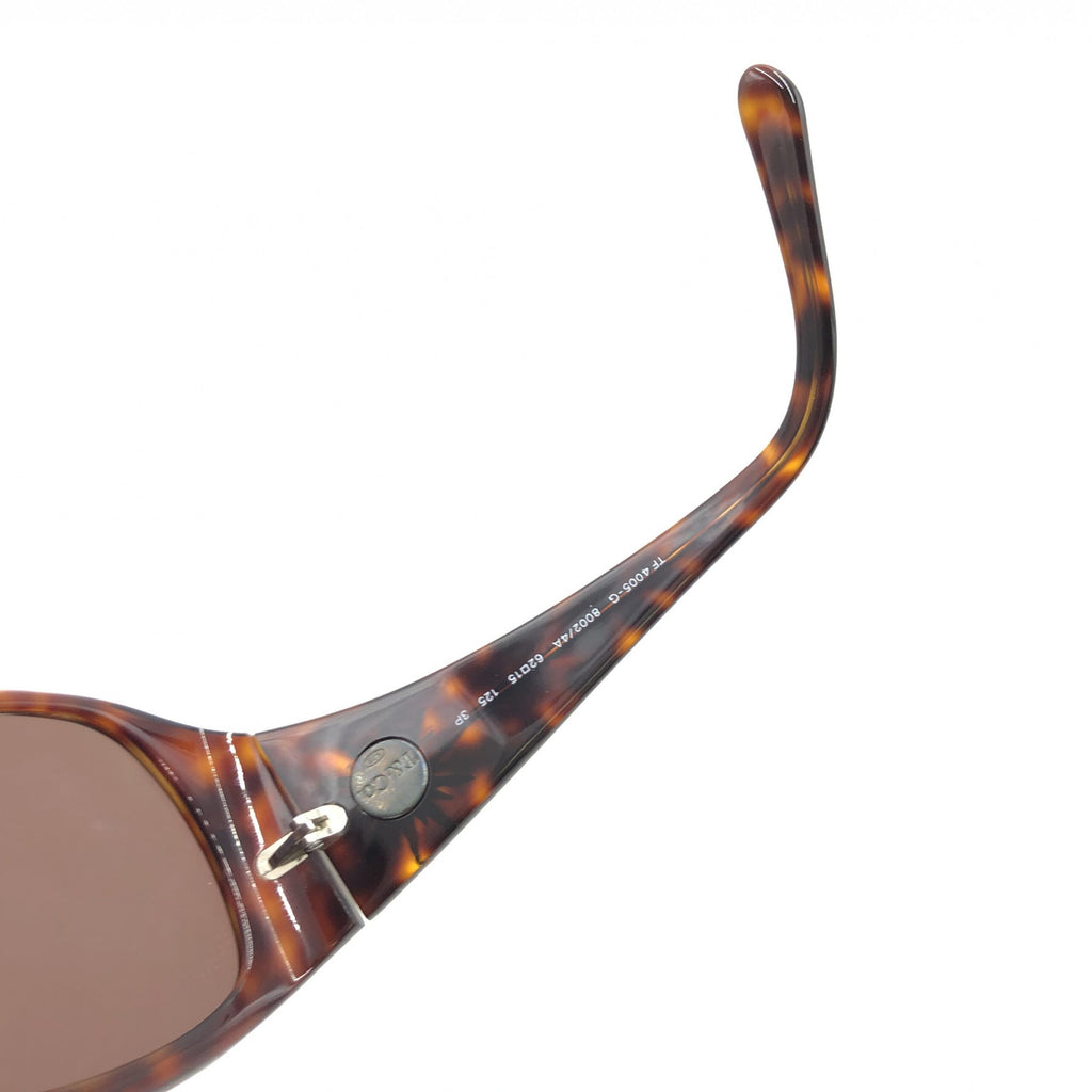 Oval-Shaped Brown Sunglasses