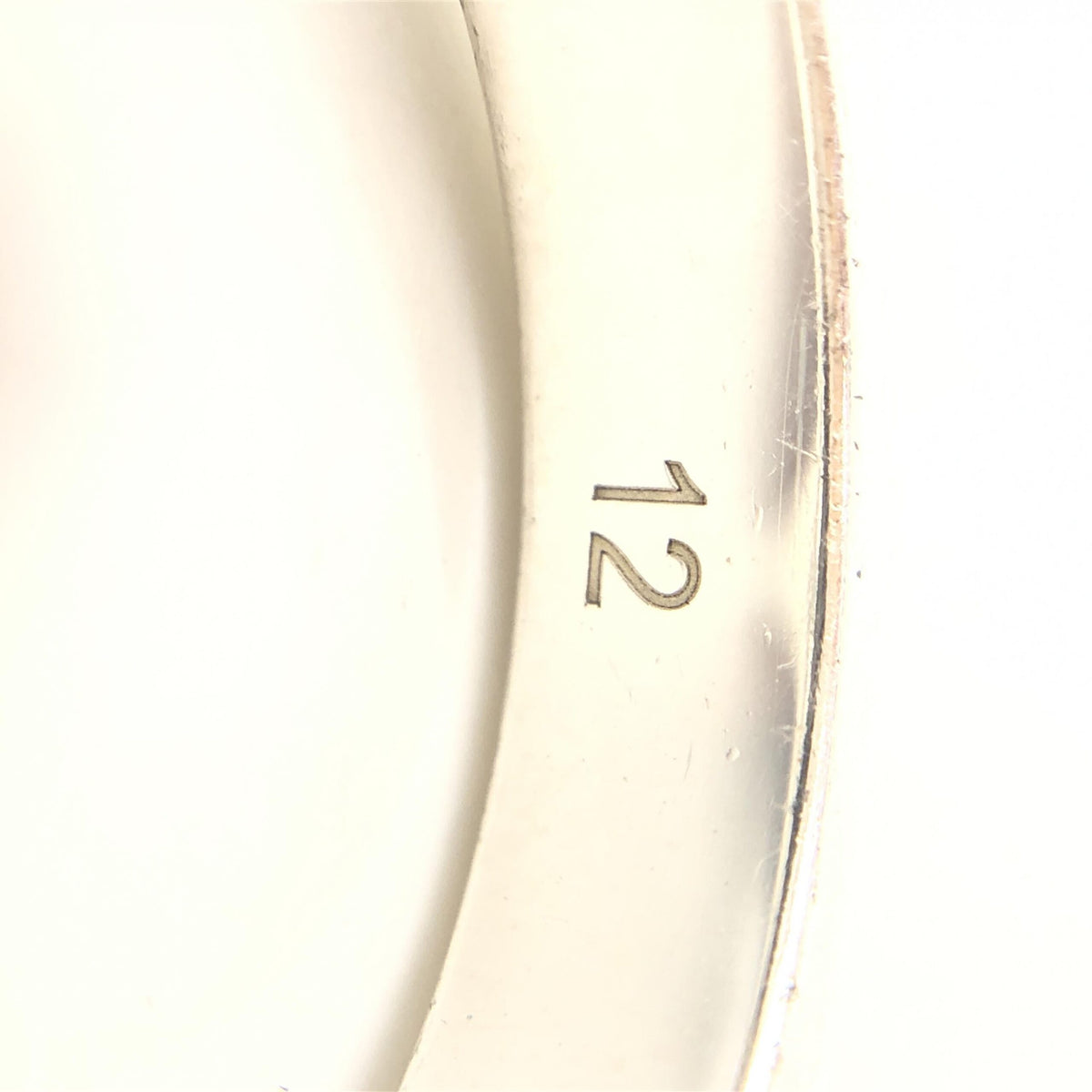 Sterling Silver Heart Trademark Ring, US Size 5.5