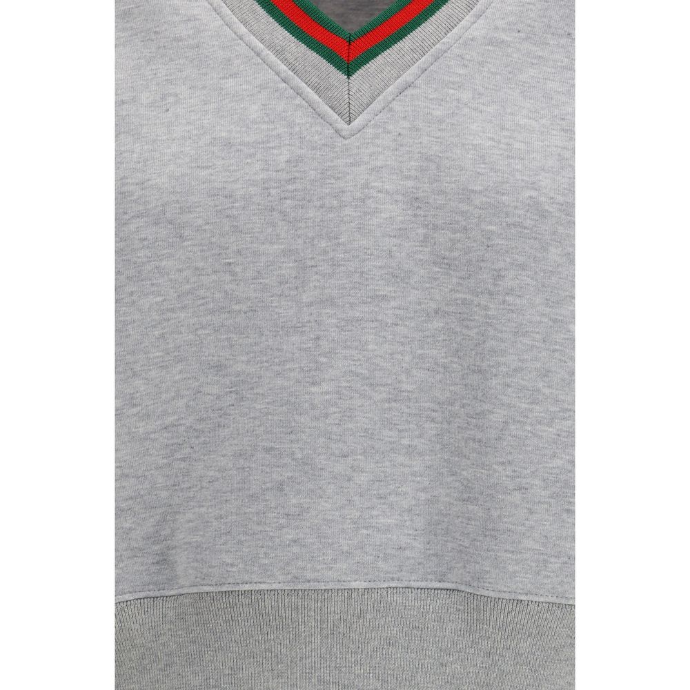 Gray Cotton Sweatshirt