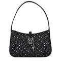 Black Fabric Handbag