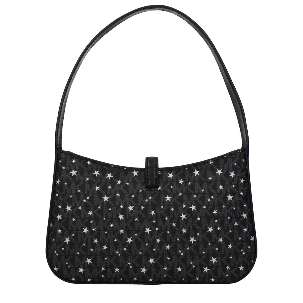 Black Fabric Handbag