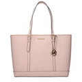 Pink Leather Shoulder Bag