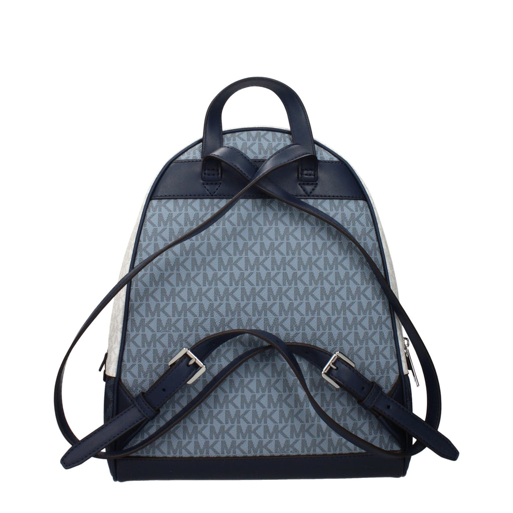 Blue Fabric Backpack