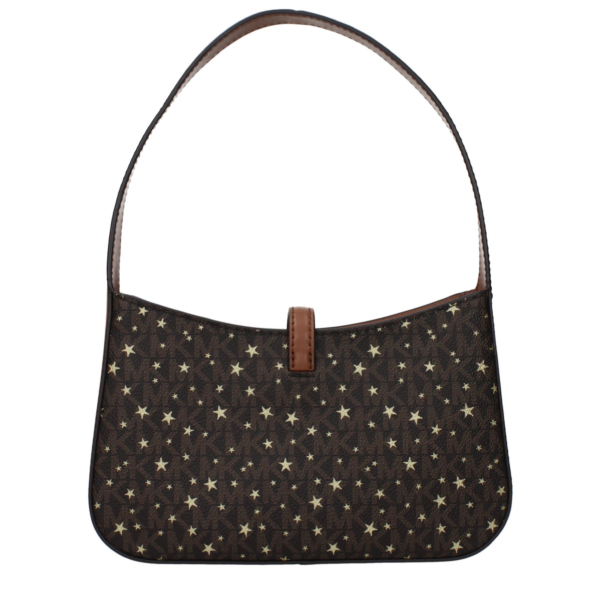 Brown Fabric Handbag