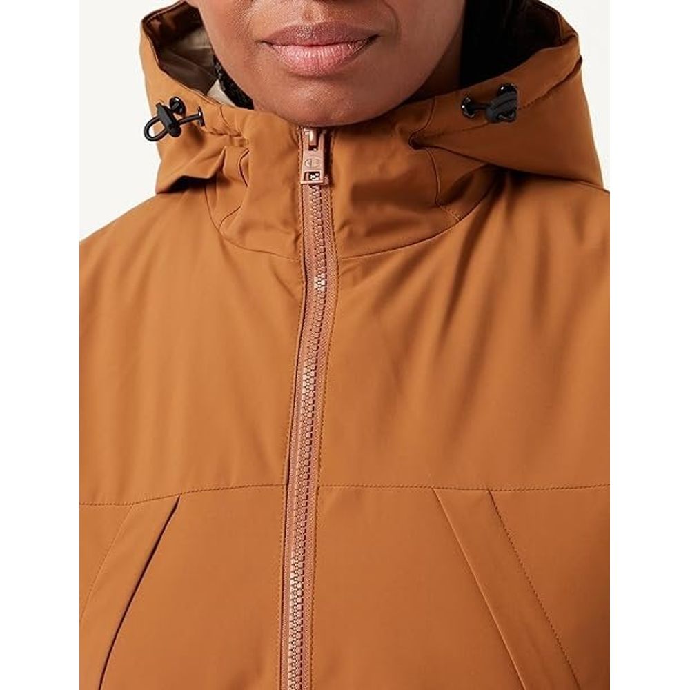 Brown Polyamide Bomber