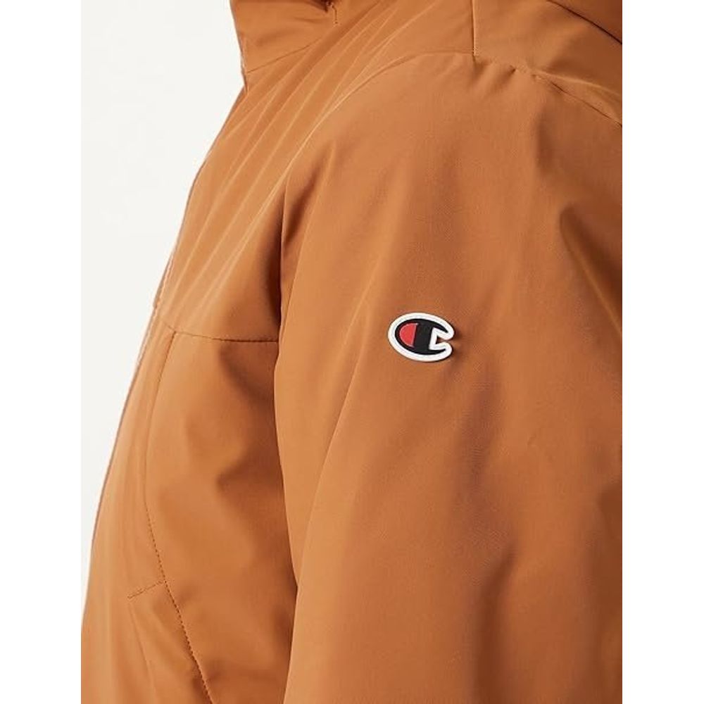 Brown Polyamide Bomber