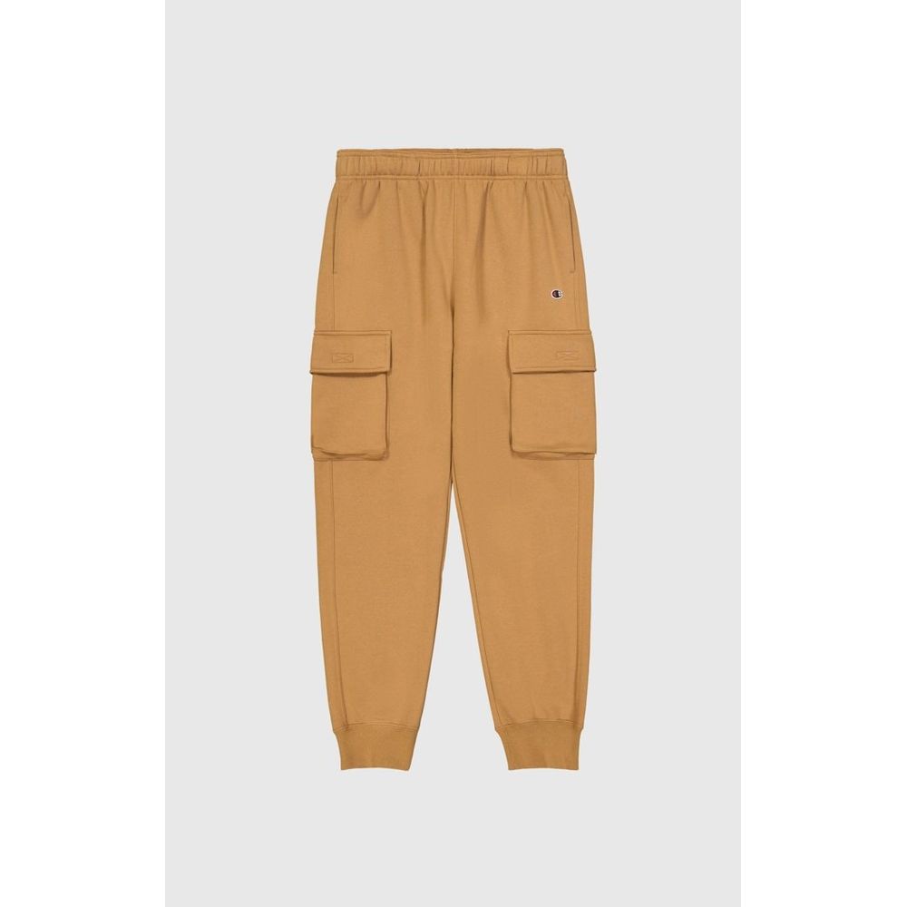 Brown Cotton Cargo Pants