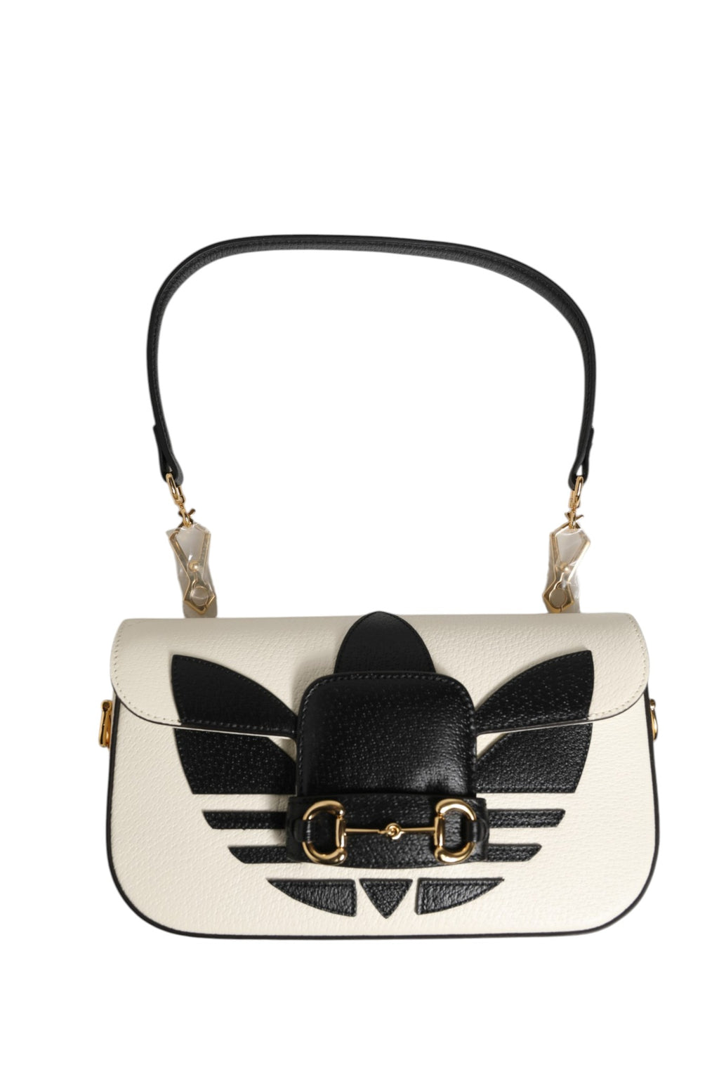 Gucci x Adidas Horsebit 1955 Shoulder Bag Black/White