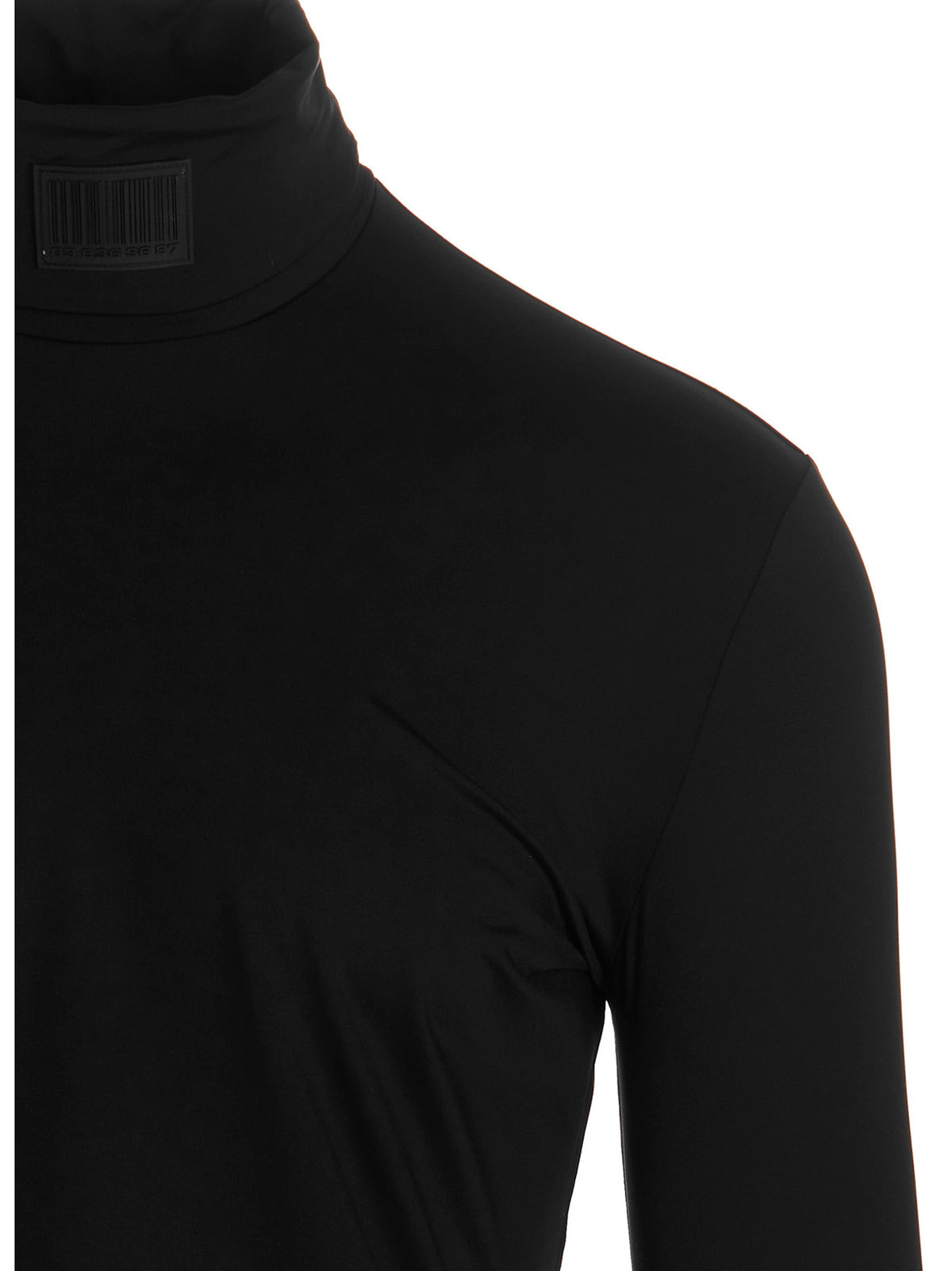 Black Polyamide Cardigan