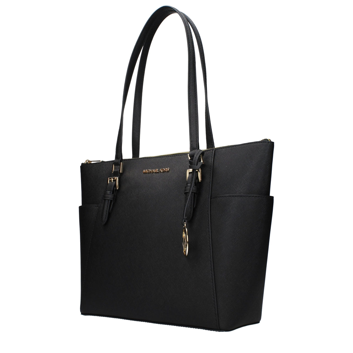 Black Leather Shoulder Bag