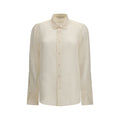 Beige Silk Shirt