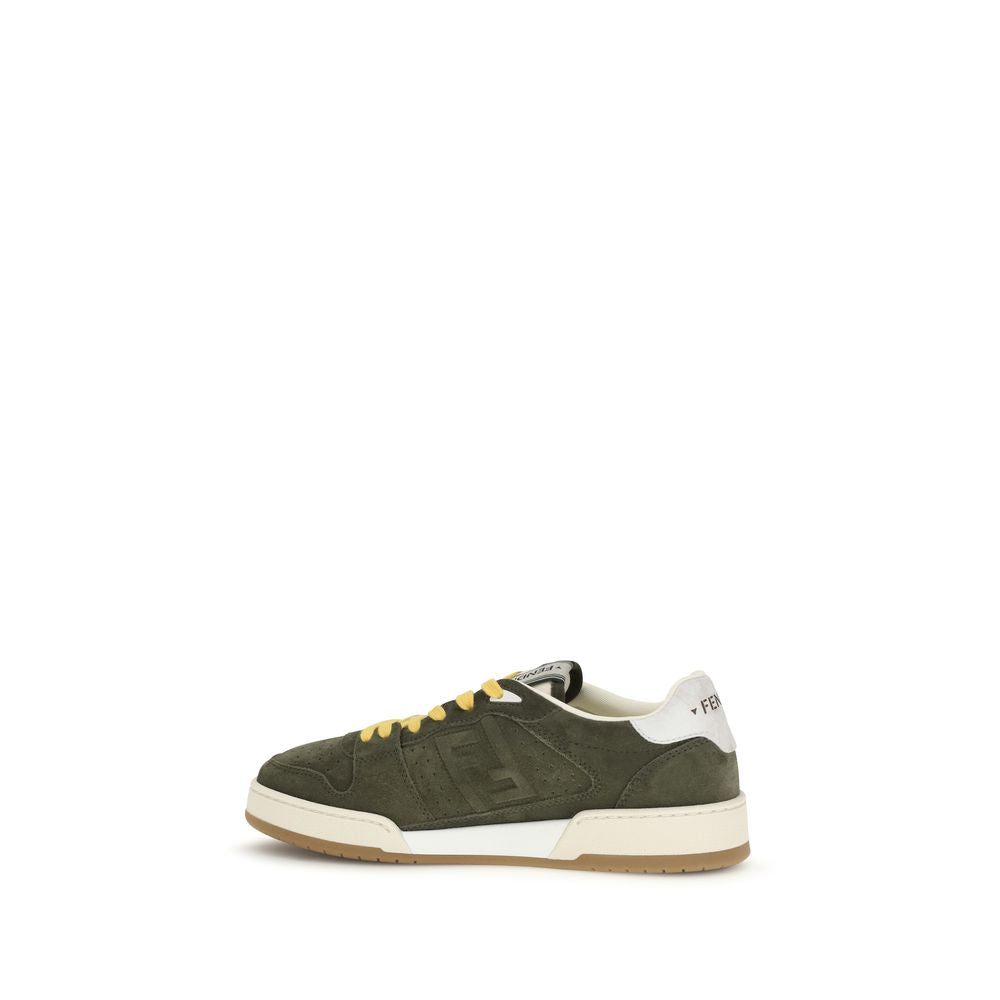 Bicolor Calf Leather Bos Taurus Low Top Sneakers