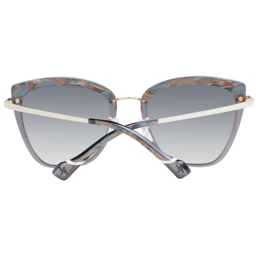 Gray Metal Sunglasses