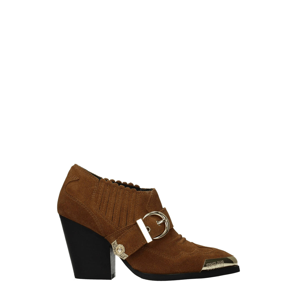 Brown Leather Ankle Boots
