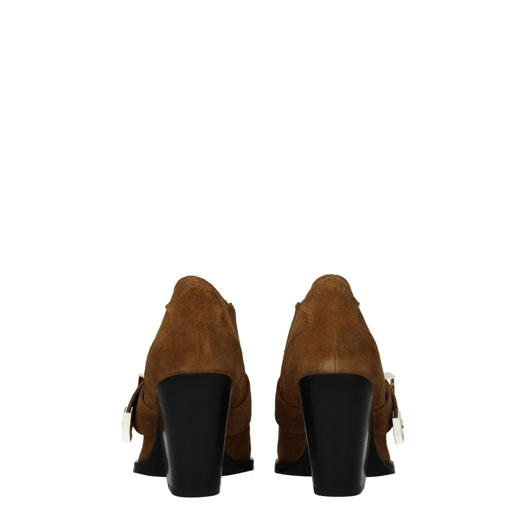 Brown Leather Ankle Boots
