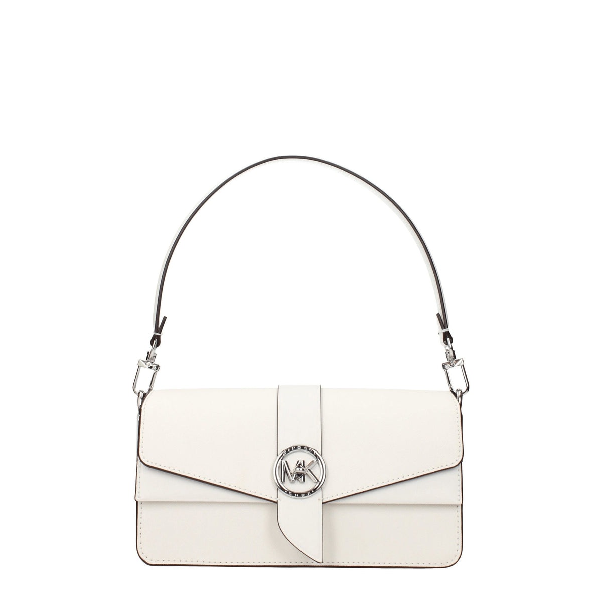 White Leather Handbag