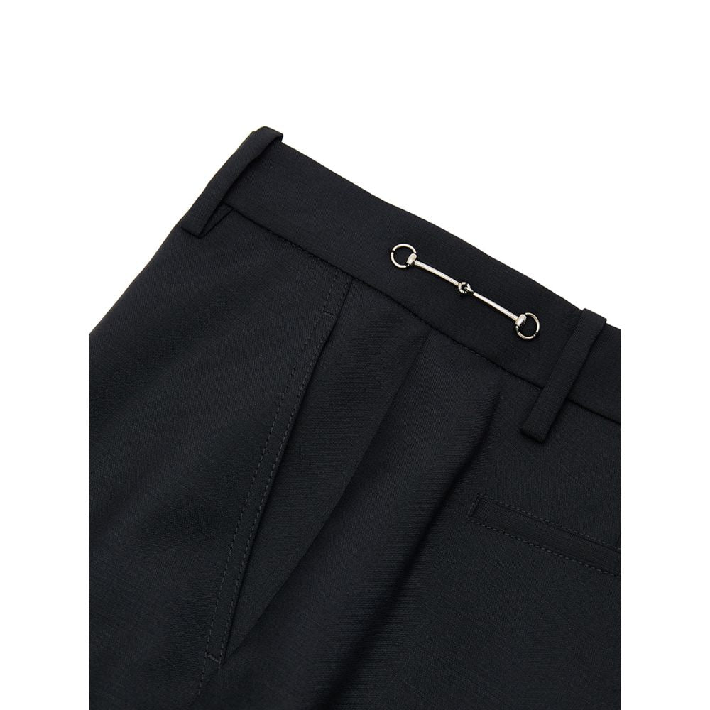 Black Wool Dress Pants