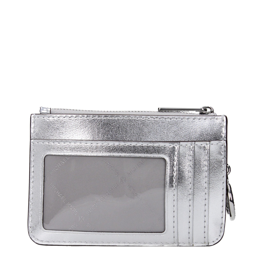 Gray Leather Wallet
