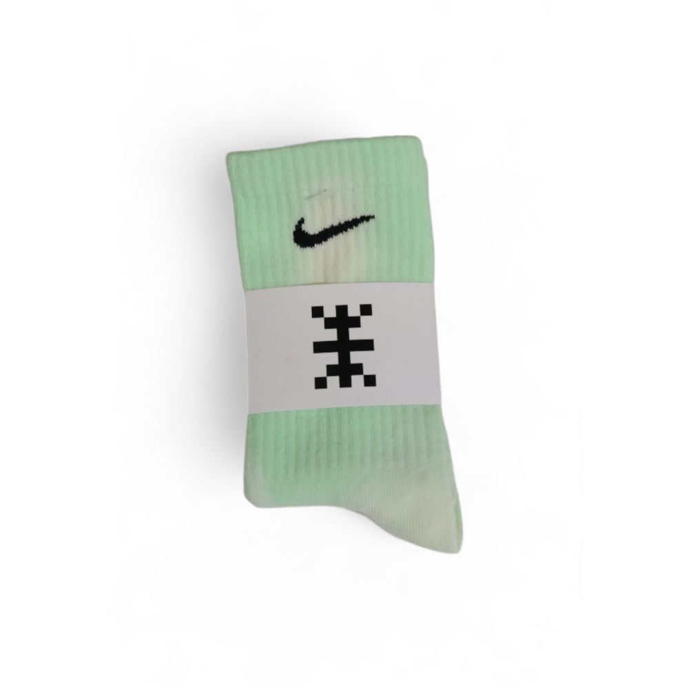 Green Cotton Socks