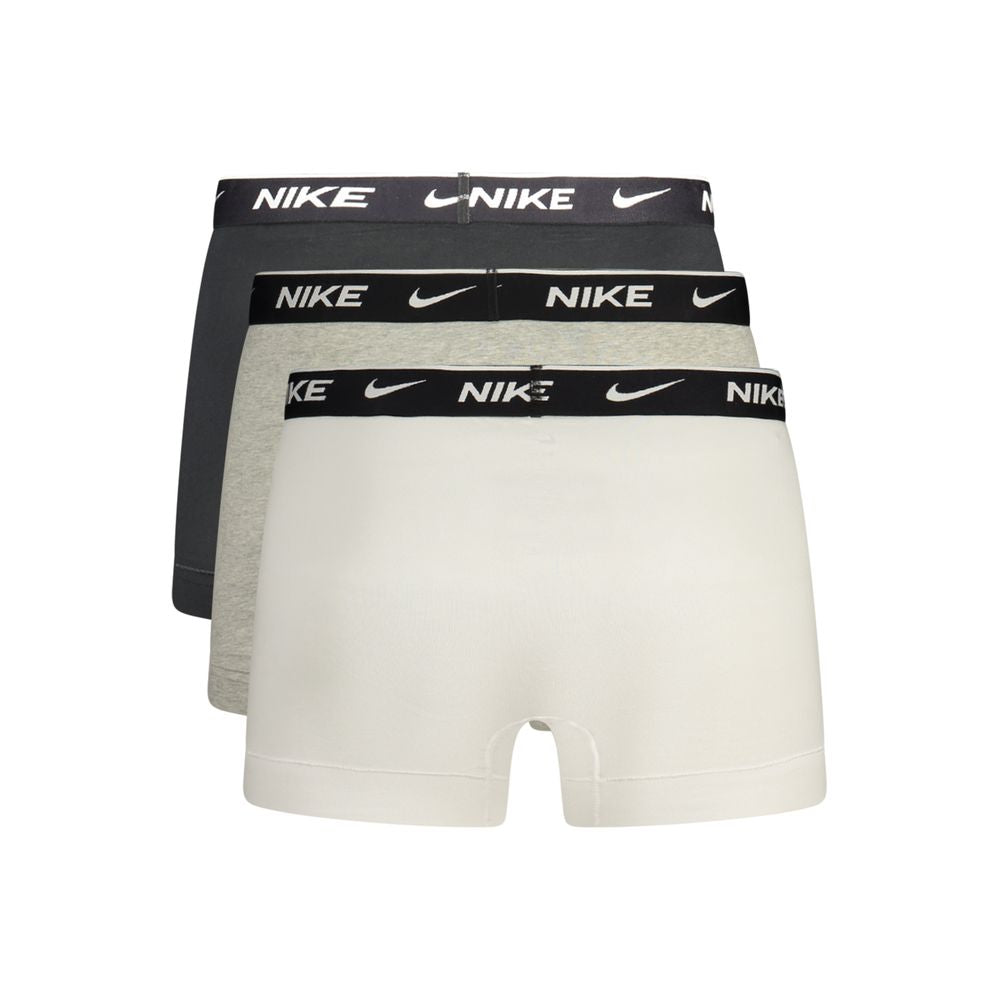 Grey Cotton Men Boxer Short